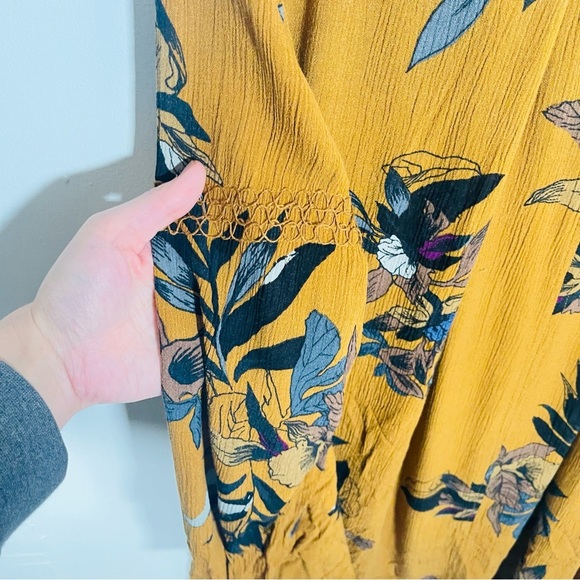 Free People Tree Swing Floral Tunic Dress Amber Size Small - Picture 7 of 8